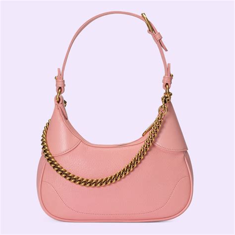 Aphrodite mini shoulder bag in light pink leather 